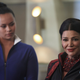 Avasarala smiling—smiling!—as Bobbie looks on at the end of season five.